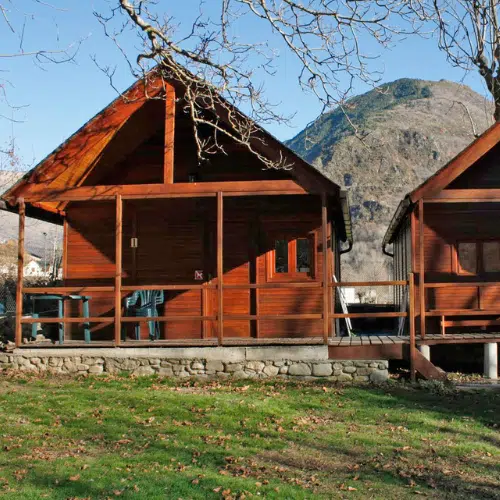 Bungalows en el pirineo catalán